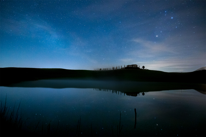 Riflesso del podere - Val D'orcia - Luisotti Luigi - fotografo